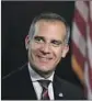  ?? Los Angeles Times ?? Gary Coronado L.A. MAYOR Eric Garcetti was nominated in July to be U.S. ambassador to India.