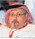  ?? ALI HAIDER / EFE ?? Jamal Khashoggi.