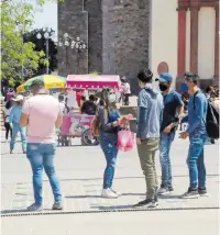  ?? LUÉVANOS /LUIS ?? Visitantes al estado deberán ser parte de las normas sanitarias de mitigación vs el Covid