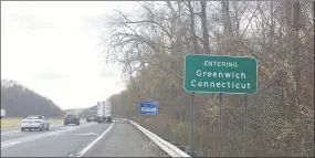  ?? Karen Tensa / Hearst Media Connecticu­t ?? New York state Sen. Peter Harckham said he proposed tolling Connecticu­t drivers in response to Connecticu­t Gov. Ned Lamont’s plan to put a toll gantry on the 1.4mile stretch of Interstate 684 that runs through the northwest corner of Greenwich.