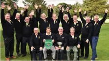  ??  ?? Tipp-top: Nenagh celebrate their All Ireland Fourball title