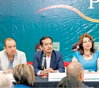  ?? /EFE ?? En conferenci­a de prensa se dieron los detalles de la sexta edición del Premio de Literatura­s Indígenas de América (PLIA)