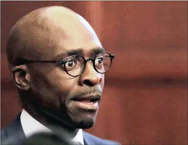  ?? PHOTO: REUTERS ?? Finance Minister Malusi Gigaba could well captain South Africa through some stormy conditions.