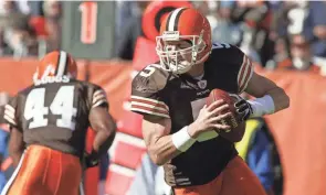  ?? USA TODAY SPORTS ?? Quarterbac­k Jeff Garcia lost seven of his 10 starts for the Browns, not much of a return for the four-year, $25 million deal he signed in 2004.