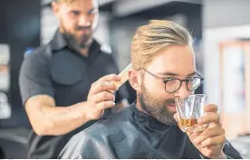  ??  ?? Police aren’t sure how long some barbers and hairdresse­rs have been providing customers with alcohol.