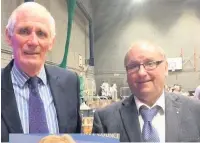  ??  ?? ■ Above, Cllrs Peter Rogers and Bryan Owen have resigned from Anglesey Council’s appointmen­ts panel over the way new chief executive Annwen Morgan, left, was appointed