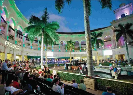  ?? BARBARA D. LIVINGSTON ?? The Fasig-Tipton Gulfstream sale will be held at Gulfstream Park on March 28, three days before the Florida Derby is run there.