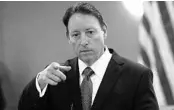  ?? STEVE CANNON/AP ?? Senate President Bill Galvano, R-Bradenton, does not support a measure that would force employers to use E-Verify.