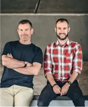  ??  ?? CLOCKWISE: Simon Kelly and Ben Leggett of Elemental Distillers; Ben checks his gin’s progress; freeze- dried grapefruit peel is an important botanical; Alice, the small R&amp;D copper pot still Ben used to create the recipe for Roots Dry Gin, came from Portugal.