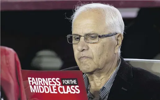  ?? Adrian Wyld / THE CANADIAN PRESS ?? The tax and transfer system has become less effective at reducing inequality, partly because government­s have been so focused on the median.