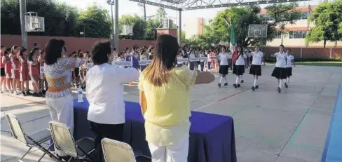  ?? FOTO: EL DEBATE ?? > Actividad escolar en una escuela particular [foto temática].