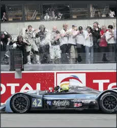  ??  ?? This is his “best picture ever taken” Watts took the final stint during the 2010 Le Mans event