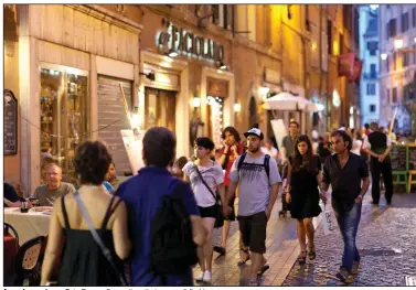  ?? (Rick Steves) ?? An early-evening walk in Rome offers culture that you can’t find in museums.