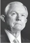  ??  ?? Jeff Sessions