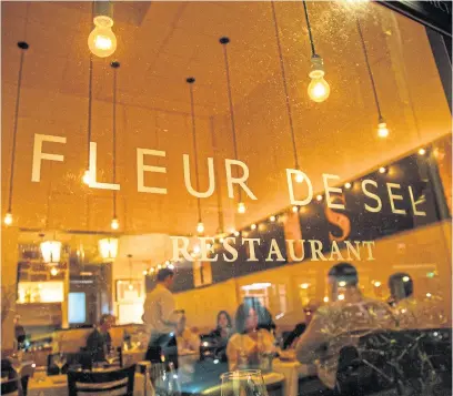  ?? Ignacio sánchez ?? Fleur de Sel, con reminiscen­cias de París en Buenos Aires