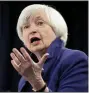  ?? AP FILE ?? Federal Reserve Chair Janet Yellen