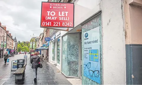  ?? Picture: Steve MacDougall ?? Perth High Street has been one of the worst hit for shop closures in recent years.