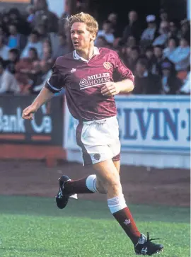 ?? Photograph: SNS ?? Ian Baird was at Hearts from 1991 to 1993