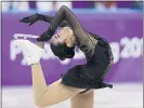  ?? DAVID J. PHILLIP — ASSOCIATED PRESS ?? Fremont’s Karen Chen performs during the women’s free skating final in the Gangneung Ice Arena on Thursday night.