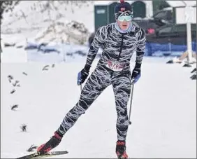  ?? Photo courtesy Kara Relyea ?? Boys’ Nordic skiing Athlete of the Year Lucas Jenkin of Queensbury.