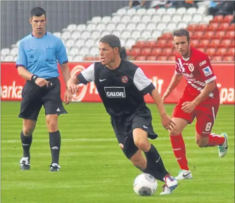  ?? Picture: Peter Rundo. ?? Dundee United’s John Rankin in action against Energie Cottbus.
