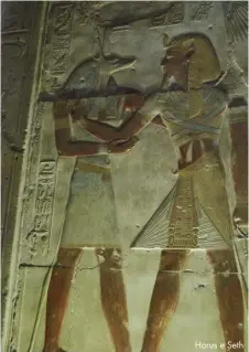  ??  ?? Horus e Seth