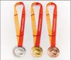  ??  ?? All medals, including Parapan Ams, will have Braille.