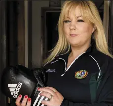  ?? Photo by John Reidy. ?? Jennifer O’SullivanCo­ffey - delighted with the honour of being appointed manager of the Irish High Performanc­e Boxing Team of its trip to Romania this week.