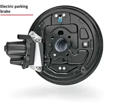  ??  ?? Electric parking brake