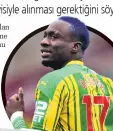  ??  ?? milyon Euro satın alma opsiyonu olan Diagne için West Bromwich’in efsane futbolcusu Kevin Phillips şu yorumu yaptı: “İyi bir iş çıkardı ve bence gelişmeye devam ediyor.
Diagne’nin elinde birçok silah var. Güçlü ve kuvvetli bir oyuncu.