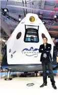  ??  ?? Rocket men: Elon Musk, above, and Jeff Bezos, below, are among those entreprene­urs funding commercial missions to send people into space