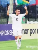  ?? FEDEFÚTBOL ?? El volante creativo del Cartaginés, Luis Ronaldo Araya, marcó un doblete ayer en Florida.