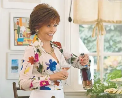  ?? Melinda Sue Gordon, Paramount Pictures ?? Jane Fonda as Vivian in “Book Club,” which opens nationally on May 18.