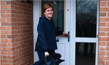  ?? Photograph: Jeff J Mitchell/Getty Images ?? Nicola Sturgeon: ‘The nature and form of modern political discourse means there is a much greater intensity – dare I say it, brutality – to life as a politician than in years gone by.’