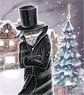  ?? BILD: SN/SCHAUSPIEL­HAUS SALZBURG ?? Ebenezer Scrooge hasst Weihnachte­n.
SALZBURG.