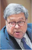  ?? FOTO: MANDEL NGAN/DPA ?? William Barr