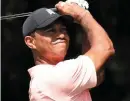  ??  ?? Tiger Woods: on form