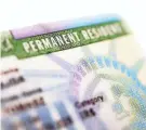  ?? U.S. DREAMSTIME VIA TNS ?? The visa lottery allocates up to 55,000 permanent resident cards, known as green cards, for immigrants to the