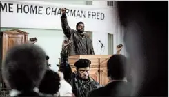  ?? GLEN WILSON/HBO ?? LaKeith Stanfield, foreground, and Daniel Kaluuya in “Judas and the Black Messiah.”