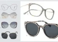  ?? BILD: KGS/(1) MUNIC (2) MYKITA (3) SILHOUETTE (4) IC! BERLIN (5) OWP (6) HUMPHREY’S EYEWEAR @ ESCHENBACH OPTIK GMBH ?? Trendcolla­ge 5:_extravagan­te_Modelle