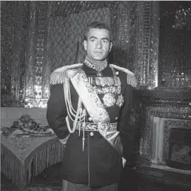  ?? Aziz Rashki Associated Press ?? THE LAST shah of Iran, Mohammad Reza Pahlavi, in Tehran in March 1954.