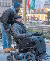  ?? LANTERN ENTERTAINM­ENT ?? “The Upside,” starring Kevin Hart and Bryan Cranston, was the top-grossing movie in its opening weekend.