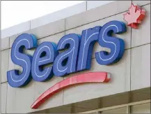  ?? Canadian Press file photo ?? Sears Canada Inc. is applying for court approval to liquidate all of its remaining stores and assets after failing to find a buyer that would allow it to continue as a going concern.