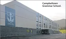  ?? ?? Campbeltow­n Grammar School.