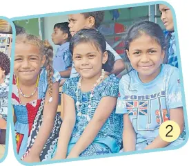  ?? Picture:ATASA ?? 2
Holy Trinity Anglican students during the school’s Fiji Day celebratio­n in 2018.
WILLIAMS