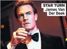  ??  ?? STAR TURN James Van Der Beek