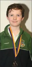  ??  ?? Peter Doyle of Clonard, Under-12 backstroke winner.