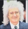  ??  ?? BRIAN MAY: