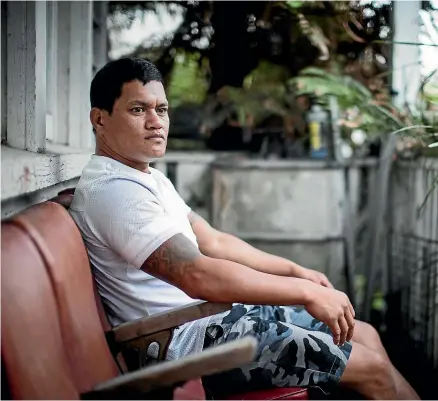  ?? LAWRENCE SMITH/STUFF ?? Teina Pora spent 21 years in jail for a murder he did not commit. ‘‘There are two other generation­s that have been impacted as well – his daughter and grandson,’’ says private investigat­or Tim McKinnel.