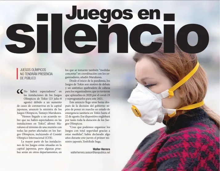  ?? Shuttersto­ck/La República ?? Tokio está en estado de emergencia sanitaria debido a la Covid-19.